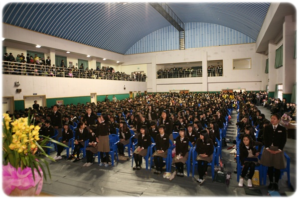 제3회 졸업식  수상학생들 이모저모