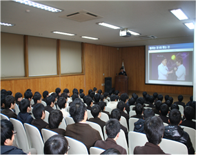 학교폭력 예방교육 실시(남학생)