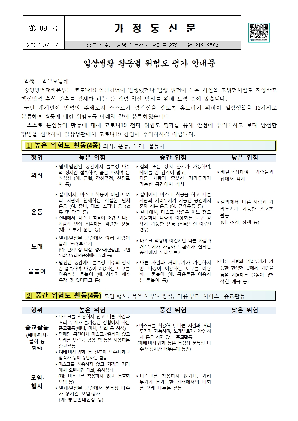 제89호 일상생활 활동별 위험도 평가 안내문001