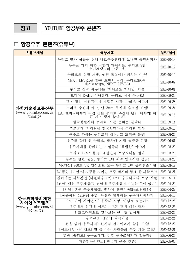 우주항공천문 분야 과학기술문화 프로그램 안내_2