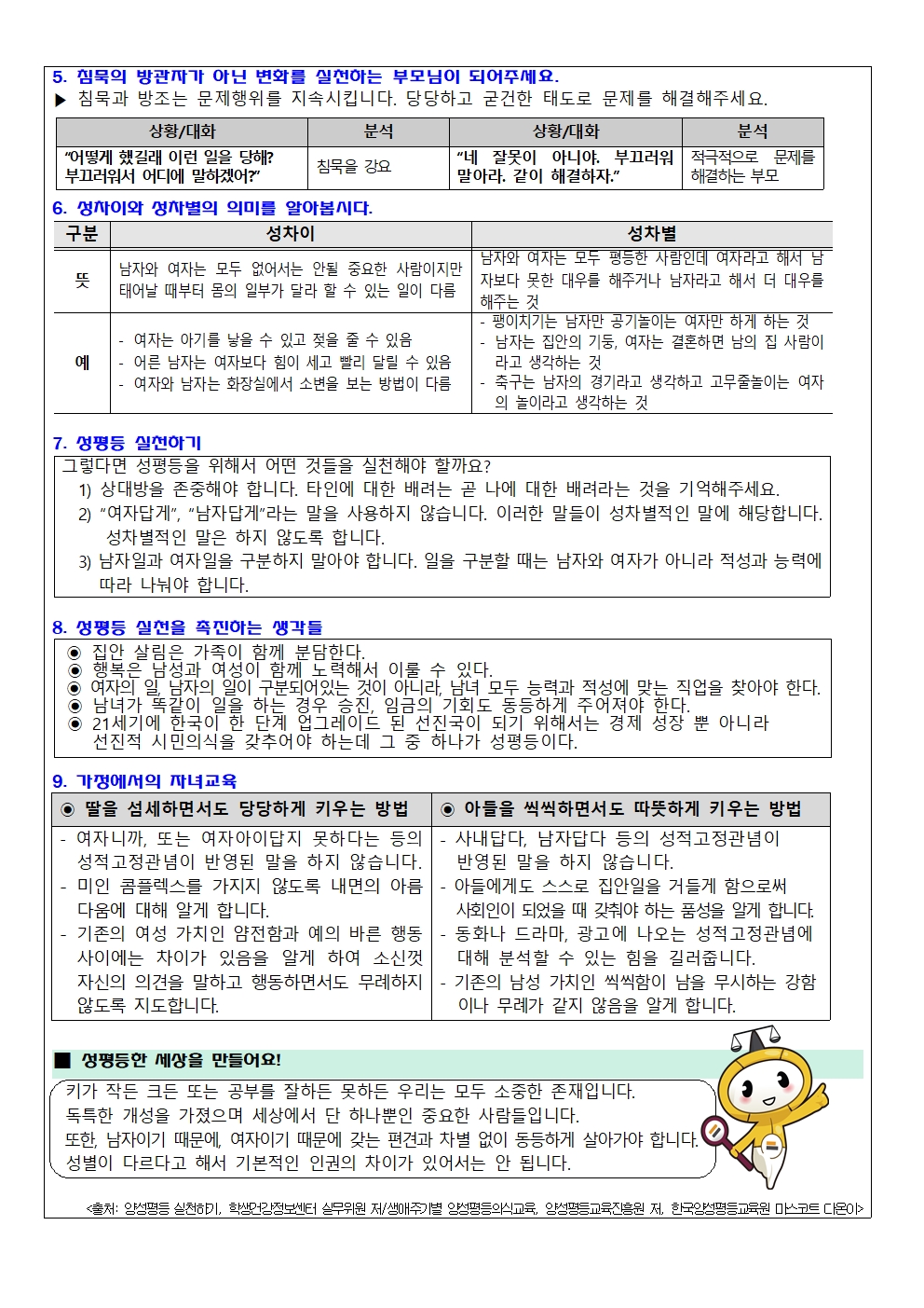 양성평등 실천 가정통신문002