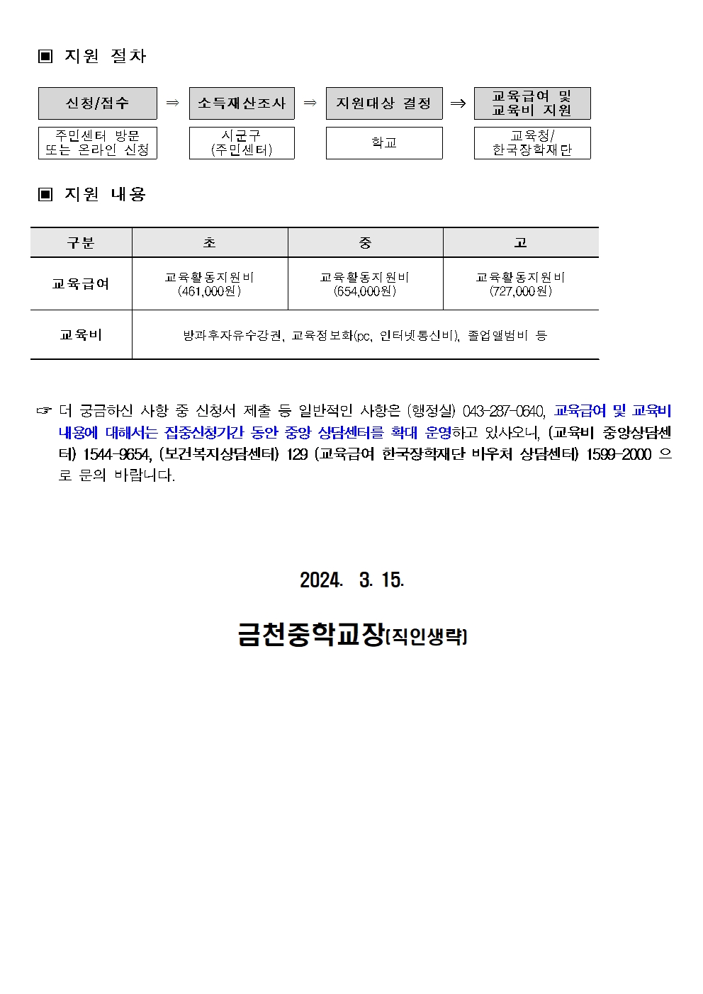 2024학년도 교육급여 바우처 안내 가정통신문002